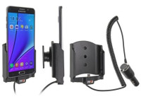 Samsung Galaxy Note 5 Aktiv hållare med 12/24V