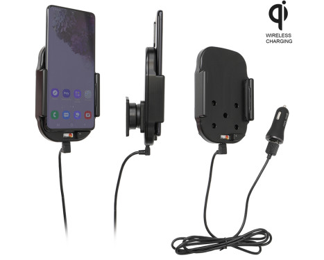 Samsung Galaxy S20 Plus Qi Wireless Active hållare med 12V USB-kontakt