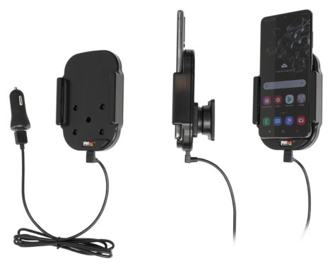 Samsung Galaxy S20 Qi Wireless Active hållare med 12V USB-kontakt, bild 5