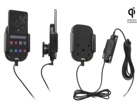 Samsung Galaxy S20 Qi Wireless Active hållare med fast strömförsörjning