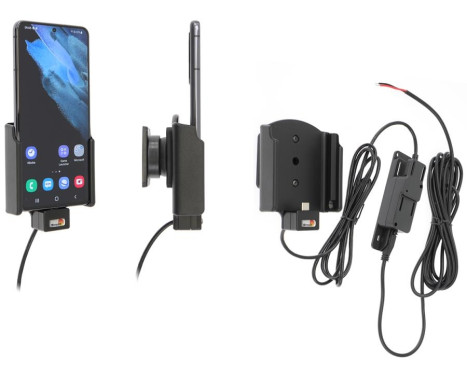 Samsung Galaxy S21 4G 5G Aktiv hållare med fast strömförsörjning, bild 2