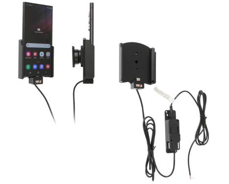 Samsung Galaxy S22 Ultra Active hållare med fast strömförsörjning