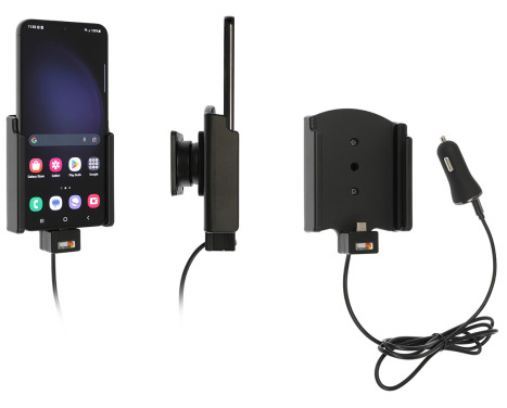 Samsung Galaxy S23 Plus Aktiv hållare med 12V USB-kontakt