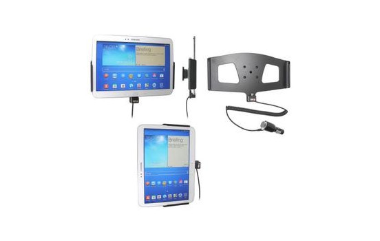 Samsung Galaxy Tab 3 10.1 GT-P5210/P5220/P5200 Aktiv hållare med 12/24V laddare