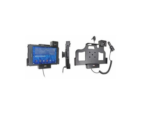 Samsung Galaxy Tab 8.0 Aktiv hållare med 12/24V. Med lås och nyckel
