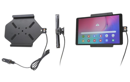 Samsung Galaxy Tab A 10.1 (2019) Aktiv hållare med 12V USB-kontakt