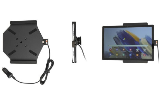 Samsung Galaxy Tab A8 SM-X200/X205 Aktiv hållare med 12V USB-kontakt