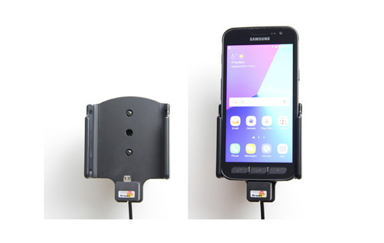 Samsung Galaxy Xcover 4 Aktiv hållare med 12/24V laddare, bild 2