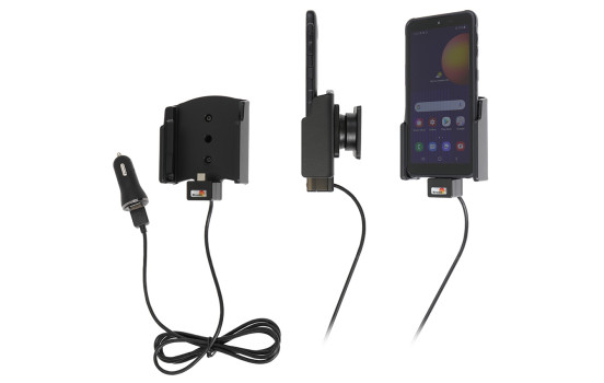 Samsung Galaxy Xcover 5 Aktiv hållare med 12V USB-kontakt, bild 8