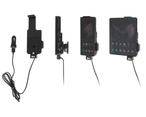 Samsung Galaxy Z Fold3 Aktiv hållare med 12V USB-kontakt