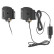 Universal justerbar hållare USB-C med fast strömförsörjningsbredd: 62-77 mm tjocklek: 6-10 mm