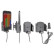 Universalhållare med 12V USB-kontakt 62-77mm / 6-10 mm