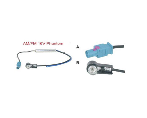 AM / FM-antennadaptern 16V Phantom