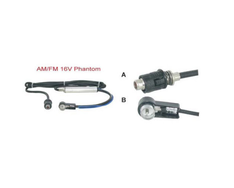 AM / FM-antennadaptern 16V Phantom