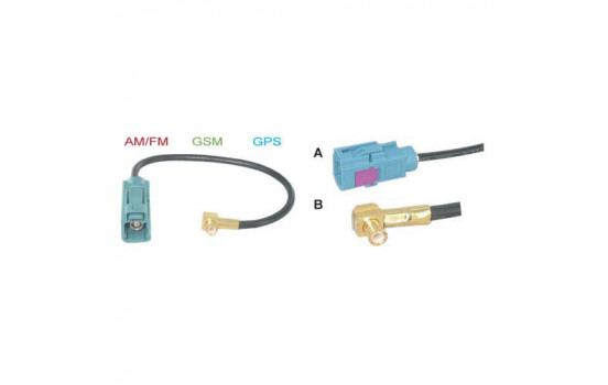 AM / FM GSM / GPS adapter Fakra