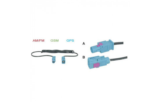 AM / FM GSM / GPS adapter Fakra