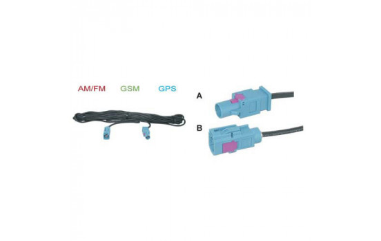 AM / FM GSM / GPS adapter Fakra