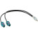 Antennadapter 2x FAKRA (Z) -> DIN (m)