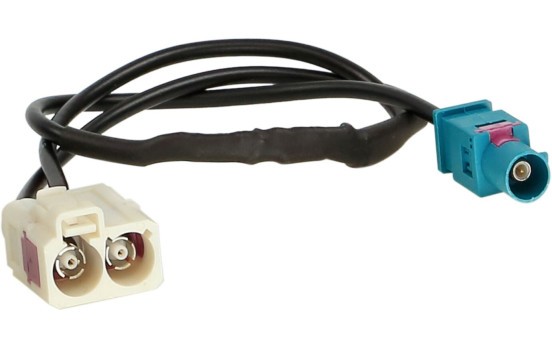 Antennadapter Fakra Z (m) > Dubbel-FAKRA (w)