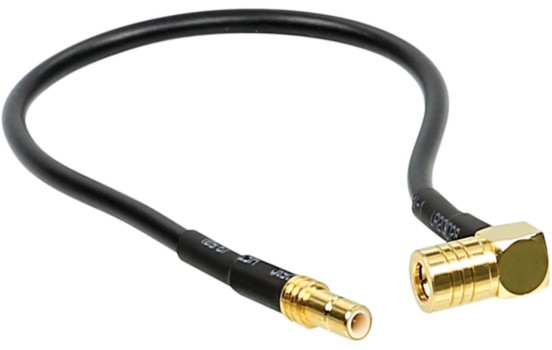 Antennadapter SMB (m) till SMB (f) 90°