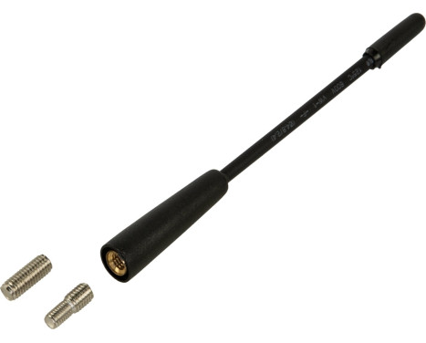 Antennblad flexibel 14cm AM/FM, med M5 och M6 adaptrar, bild 2