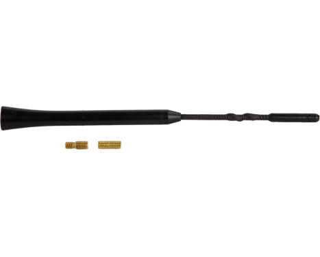 Antennpiska 16V "lågbrus" AM/FM 20cm, med M5 och M6 adaptrar, bild 6