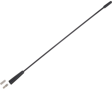 Antennpiska AM/FM 36cm glasfiber, med M5 och M6 adaptrar