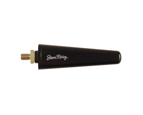 Simoni Racing Aluminium 'Real' Antenn Special M5 - Svart - Längd 6 cm - för Alfa/Fiat/Lancia