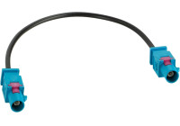 Antennförlängningskabel 20 cm Fakra(m)-Fakra(m)