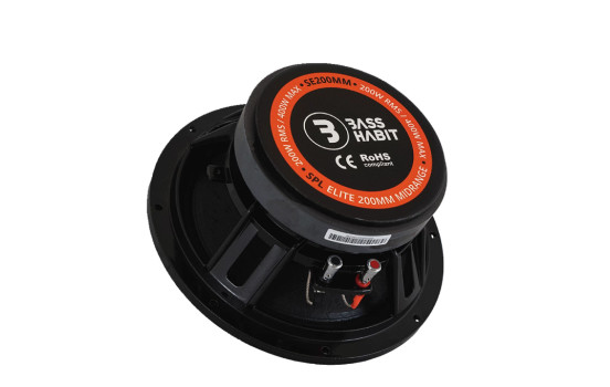 BASS HABIT SPL Elite 8" mellanregister 4 ohm, bild 3