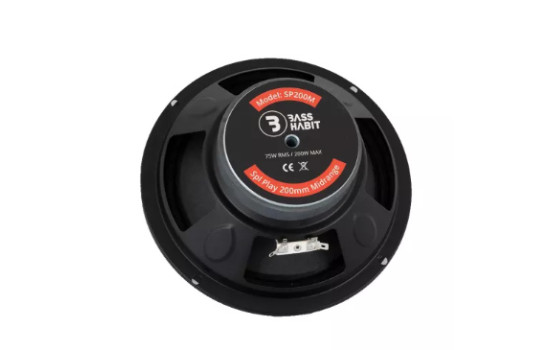 BASS HABIT SPL Play 8" mellanregister 4 ohm, bild 2