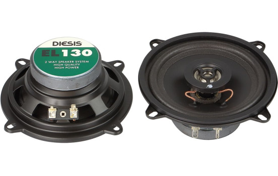 Högtalare 2-vägs 130mm 80Watt par