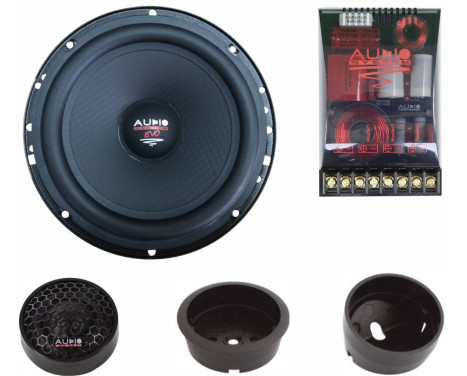 HX-SERIES SQ 165 mm 2-vägs high-end Compo System -Tillverkat i Tyskland-