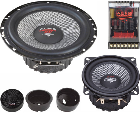 X-ion SERIES 165 mm 3-vägs KICKBASS komposit