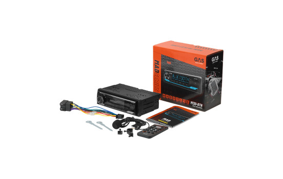 GAS MAD M130BTN 1-DIN, BT, USB, AUX, DSP, bild 7