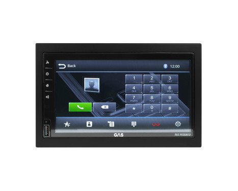 GAS MAX 2DIN Bilradio, 6,75" Touch, CarPlay, DAB, bild 7