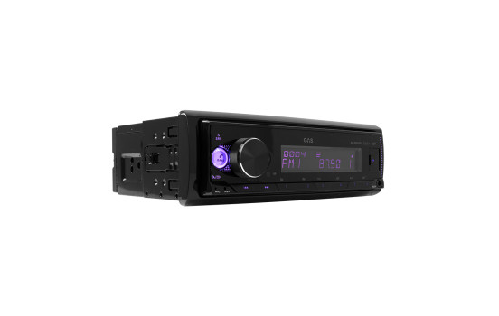GAS MAX Bilradio 1-DIN DAB, BT, AUX, USB, APP, DSP