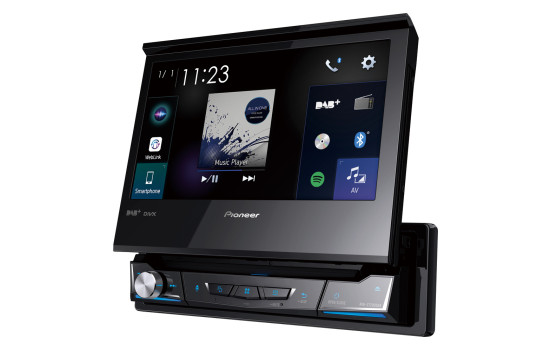 Pioneer AVH-Z7200DAB 1 DIN fällbar skärm 7"