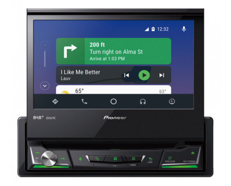 Pioneer AVH-Z7200DAB 1 DIN fällbar skärm 7", bild 2