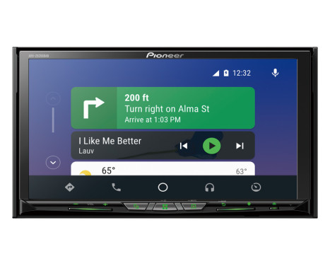 Pioneer AVH-Z9200DAB | Wi-Fi-funktion och stor 7-tums 24-bitars True Color Clear Type Touchscreen |, bild 2
