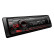 Pioneer MVH-420DAB Mottagare 1DIN USB/BT/DAB+ röd