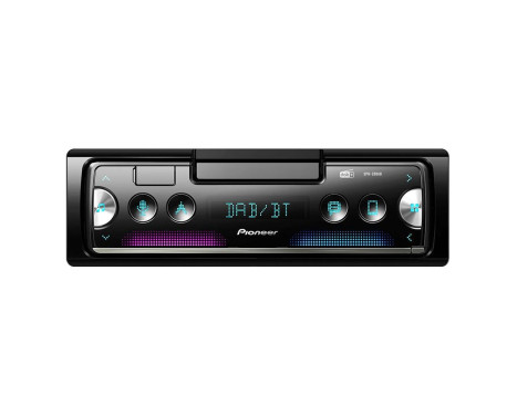 Pioneer SPH-20DAB 1 DIN-radio med DAB+, Bluetooth, USB och Spotify, bild 2