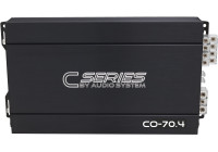 CO-SERIES 4-Kanals. 4-kanals klass A/B högeffektsförstärkare.