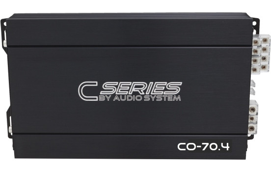 CO-SERIES 4-Kanals. 4-kanals klass A/B högeffektsförstärkare.