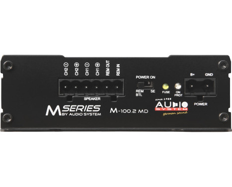 M-SERIEN 2-Kanals MICRO digital förstärkare, bild 2