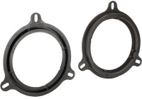 Högtalarring 165 mm Dacia - Nissan - Smart - Renault - Mazda - Fiat - Hyundai Fram och bak