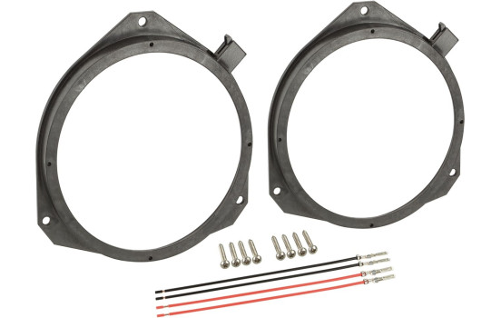 Högtalarring 165mm Alfa Romeo - Citroën - Fiat - Opel - Peugeot Med inbyggd högtalarkontakt