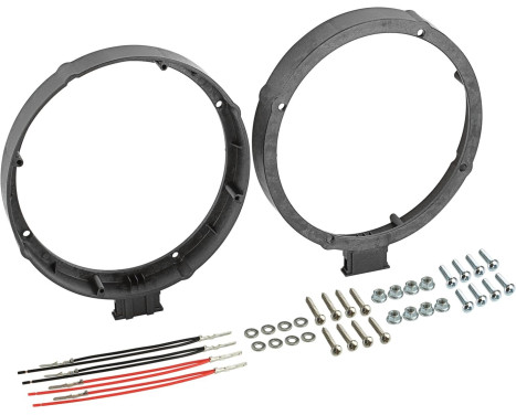 Högtalarring 165mm Olika modeller Säte - Skoda - Volkswagen - Mitsubishi Med inbyggd högtalaranslutning.