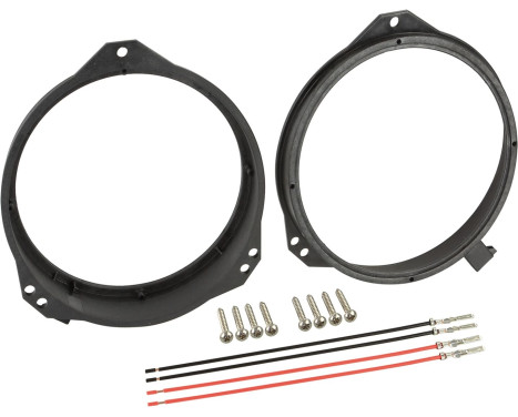 Högtalarring 165mm Opel - BMW - Nissan - Renault Framdörr inbyggd högtalarkontakt