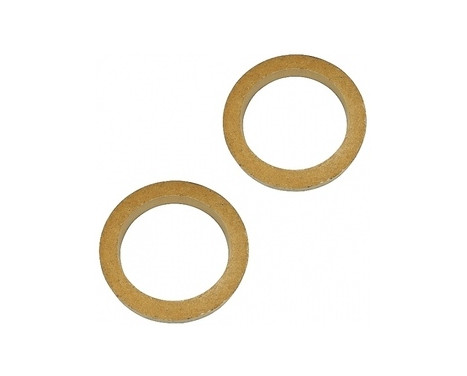 Högtalarringar 130mm stål universal